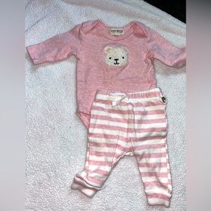 Baby pink matching set